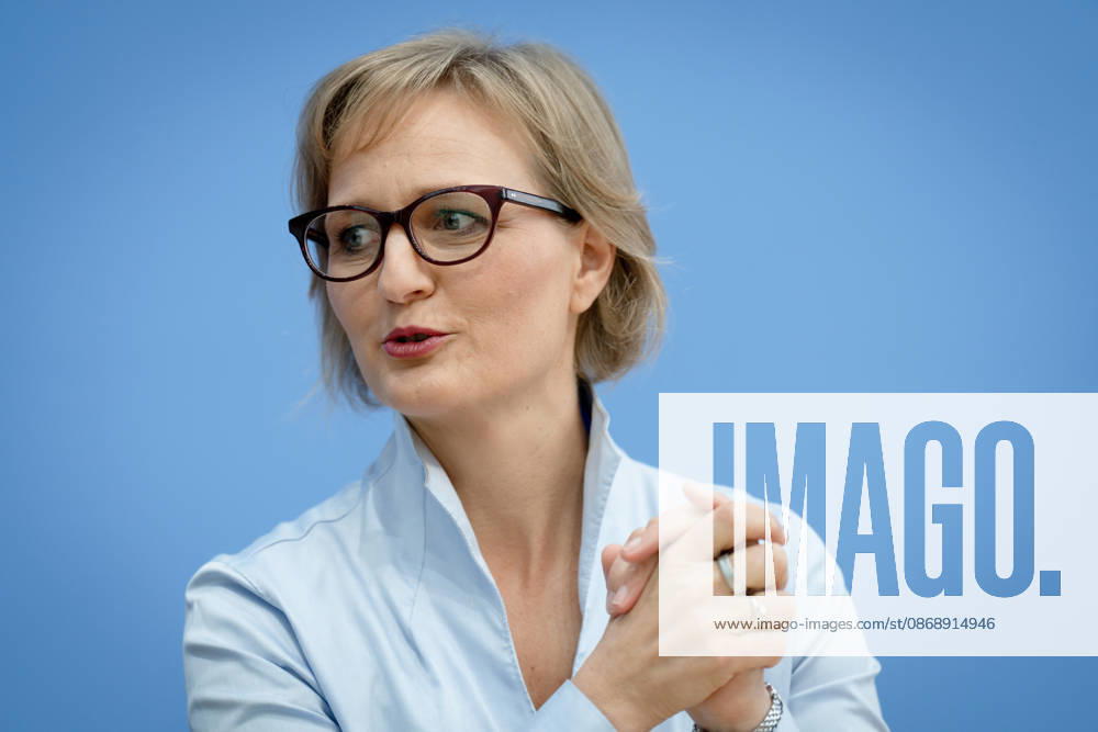 BPK, Bündnis90 Die Grünen, Franziska Brantner Berlin, BPK, Vorstellung des Leitantrages Unser Plan für Deutschland , Franziska Brantner, Bundesvorsitzende, Bündnis90 Die Grünen Berlin Berlin GER