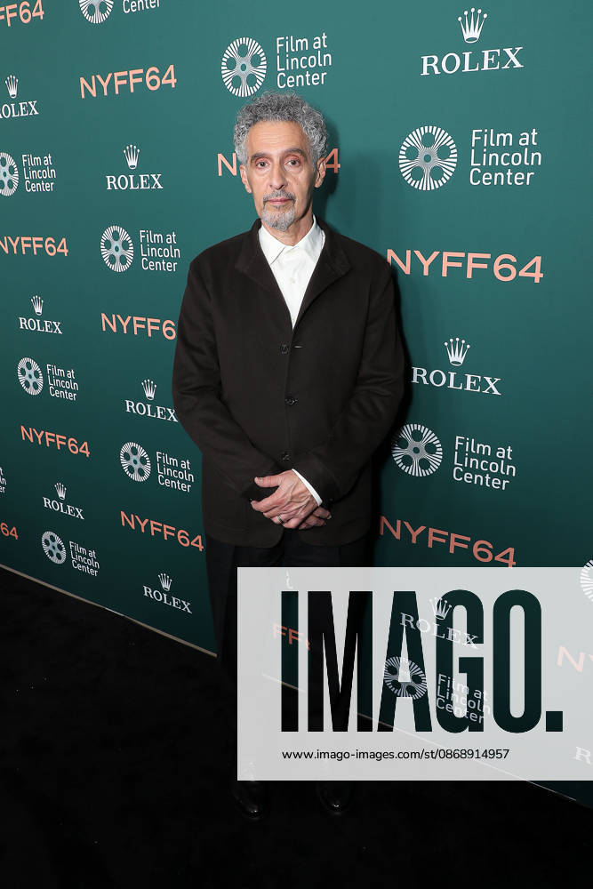 Arrivals at the 64th New York Film Festival for The Only Living Pickpocket in New York premiere Featuring: John Turturro Where: New York, New York, United States When: 07 Oct 2026 Credit: Marion Curtis StarPix for Sony Pictures Classics INSTARimages . NOT FOR USE BY NEWSPAPERS BASED IN THE UK.