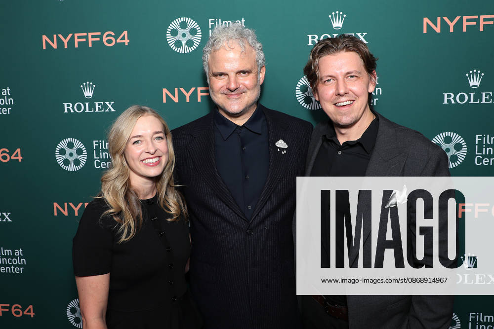 Arrivals at the 64th New York Film Festival for The Only Living Pickpocket in New York premiere Featuring: (L-R) Katie McNeill (Producer), Sam Levy and Leopold Hughes (Producer) Where: New York, New York, United States When: 07 Oct 2026 Credit: Marion Curtis StarPix for Sony Pictures Classics INSTARimages . NOT FOR USE BY NEWSPAPERS BASED IN THE UK.