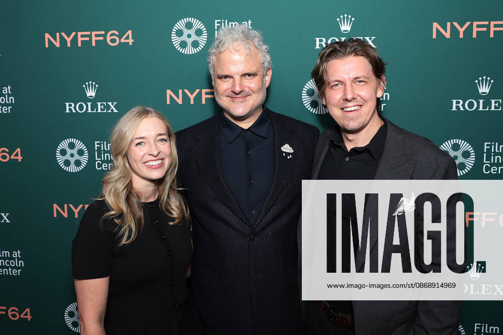Arrivals at the 64th New York Film Festival for The Only Living Pickpocket in New York premiere Featuring: (L-R) Katie McNeill (Producer), Sam Levy and Leopold Hughes (Producer) Where: New York, New York, United States When: 07 Oct 2026 Credit: Marion Curtis StarPix for Sony Pictures Classics INSTARimages . NOT FOR USE BY NEWSPAPERS BASED IN THE UK.