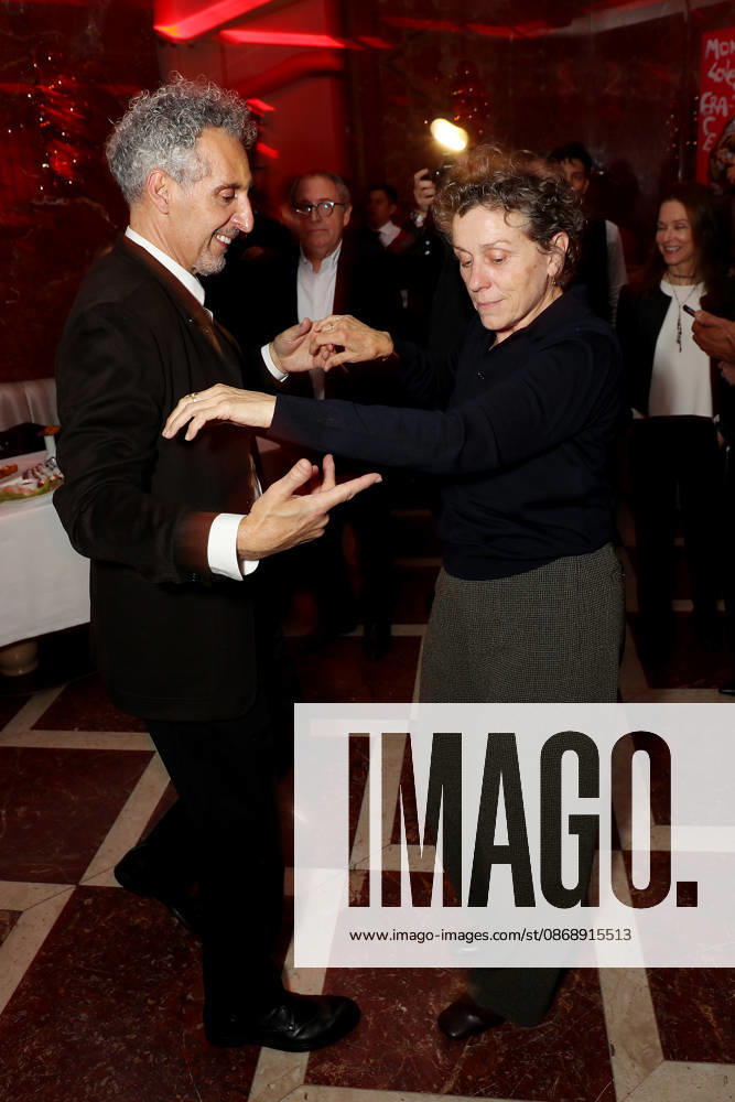 Inside after party at the 64th New York Film Festival for The Only Living Pickpocket in New York at the Rampoldi Restaurant Featuring: John Turturro and Frances McDormand Where: New York, New York, United States When: 07 Oct 2026 Credit: Marion Curtis StarPix for Sony Pictures Classics INSTARimages . NOT FOR USE BY NEWSPAPERS BASED IN THE UK.