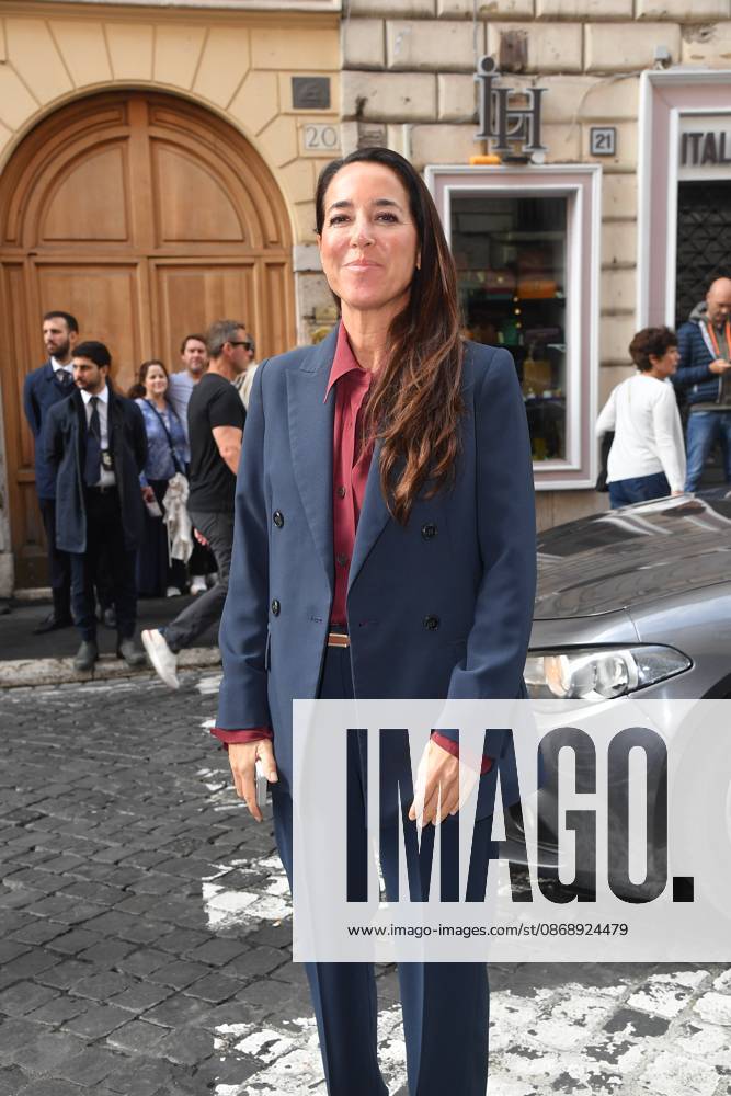 IPA89427866 - Rome, Teatro Sistina: Celebration marking the 150th anniversary of *Corriere della Sera*. Pictured: Licia Ronzulli