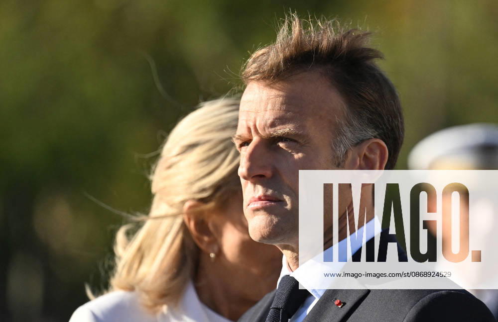 President Emmanuel Macron at a ceremony at the Arc de Triomphe in Paris on October 8, 2026, in honor of the state visit to France by the President of Germany and his wife. Christian Liewig Bestimage President Emmanuel Macron and his wife Brigitte Macron welcome Frank-Walter Steinmeier, President of Germany, and his wife, Elke Büdenbender, for a ceremony at the Arc de Triomphe in Paris on October 8, 2026, Paris, France