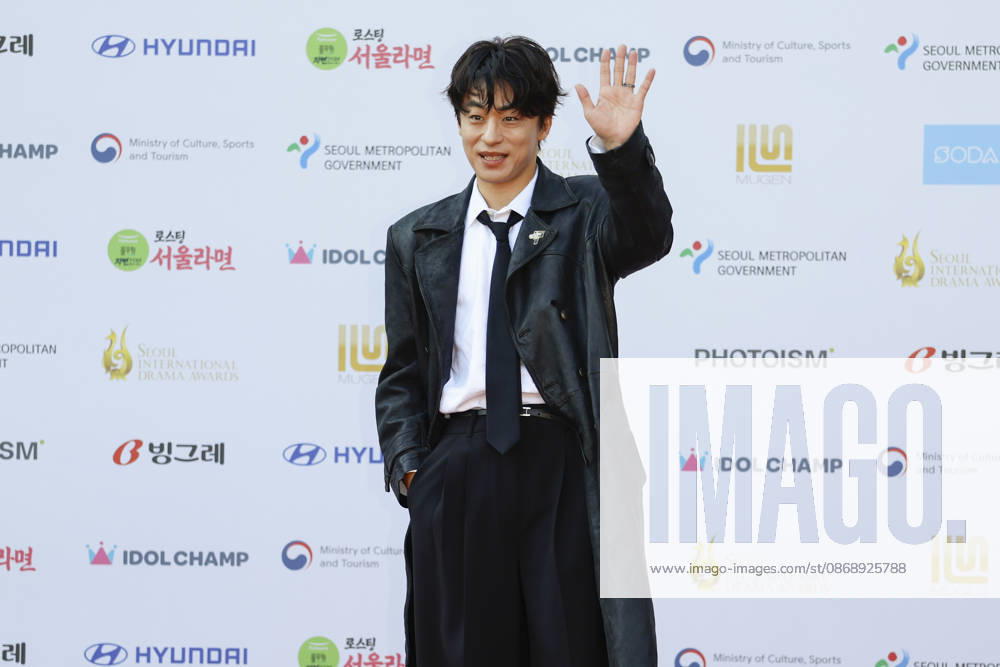 Red carpet at Seoul Drama Awards in South Korea South Korean actor Koo Kyo-hwan poses for photos on the red carpet during the 21st Seoul International Drama Awards in Seoul, South Korea, on October 08, 2026. Seoul South Korea