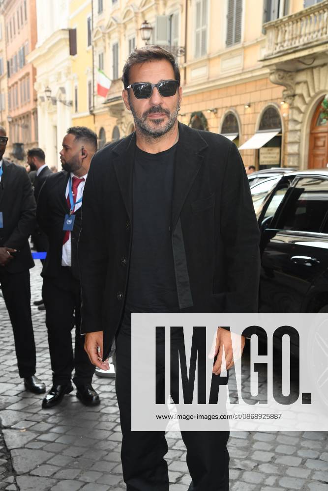 IPA89428061 - Rome, Teatro Sistina: Celebration marking the 150th anniversary of *Corriere della Sera*. Pictured: Edoardo Leo
