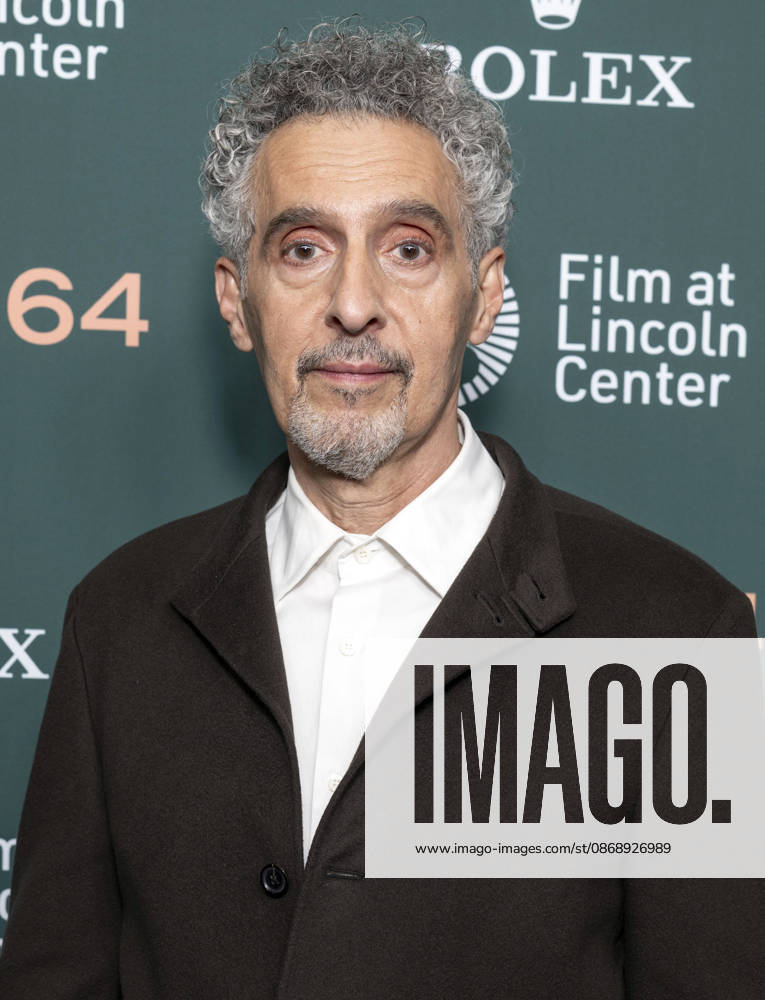 John Turturro attends the 64th New York Film Festival Noah Segan s The Only Living Pickpocket in New York New York Premiere. Held at Alice Tully Hall at Lincoln Center in New York. Zuma Press. October 7, 2026 New York United States - ZUMAp281 20261007_zea_p281_032
