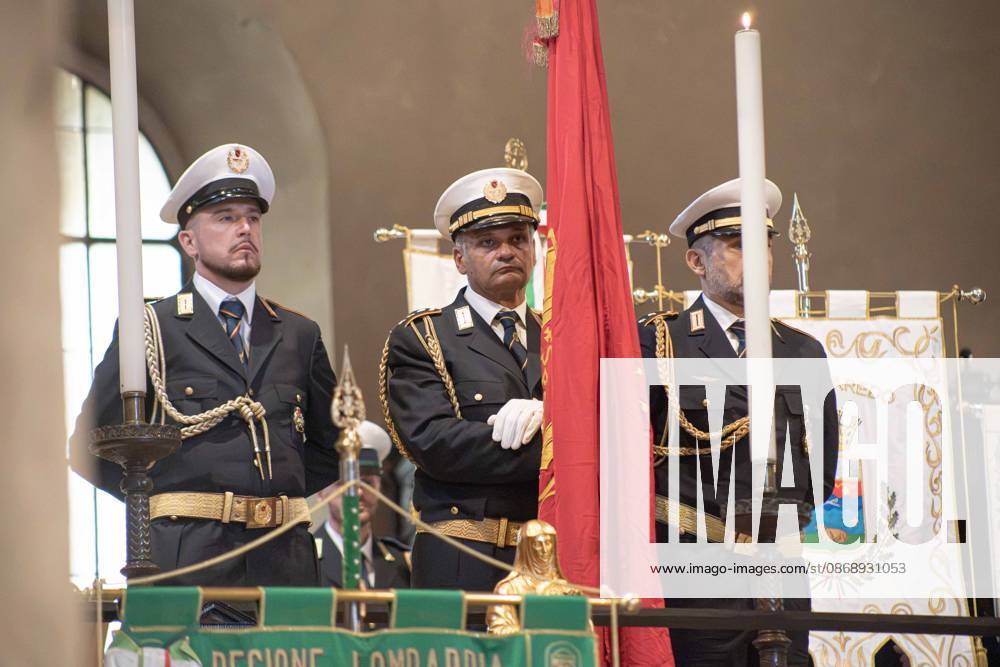 IPA89429917 - Milan, October 8, 26, Basilica of St. Ambrose, Eucharistic celebration marking the 25th anniversary of the Linate plane crash