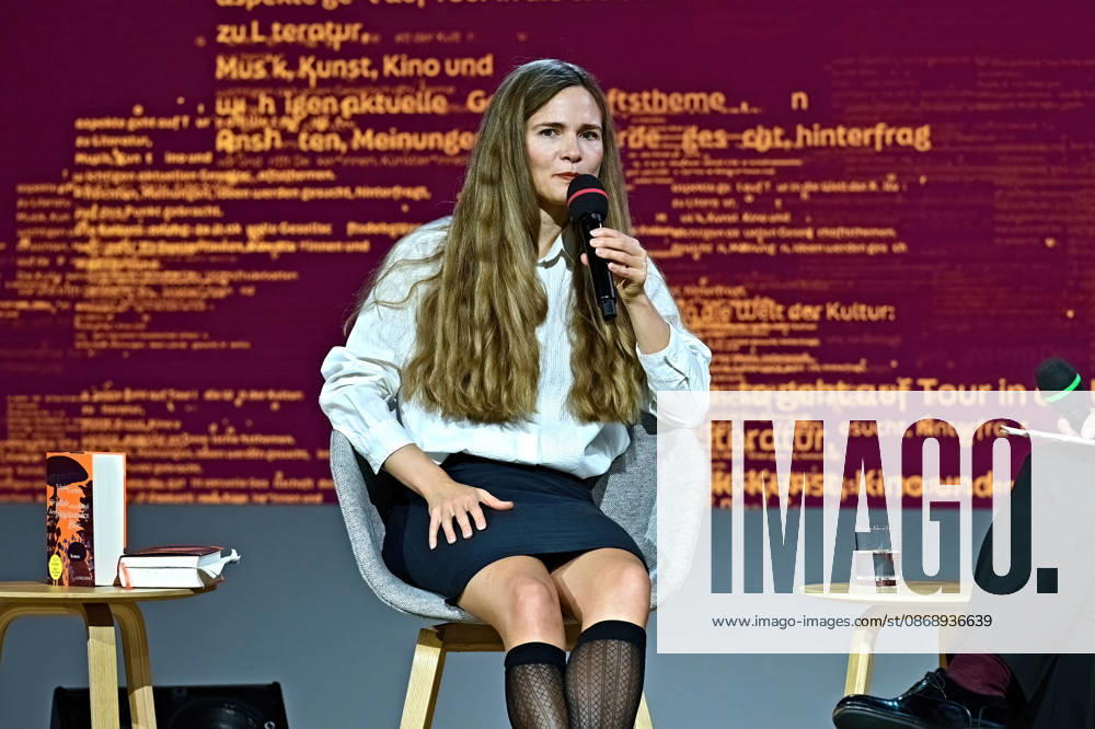 Frankfurter Buchmesse 2026. Schriftstellerin Valeria Gordeev erhält den aspekte -Literaturpreis 2026 am 08.10.2026 auf der Frankfurter Buchmesse. 20261008MWI153058