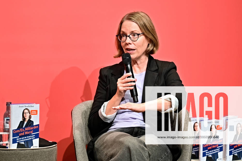 Frankfurter Buchmesse 2026. Juristin Anne Brorhilker am 08.10.2026 auf der Frankfurter Buchmesse. 20261008MWI153122