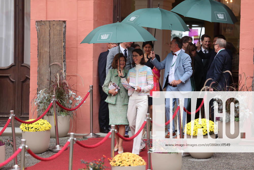 Königin Silvia von Schweden beucht Insel Mainau Konstanz Mainau, 08.10.2026 Ihre Majestät Königin Silvia von Schweden besucht die Insel Mainau bei Konstanz. Im Baden- Württemberg Germany