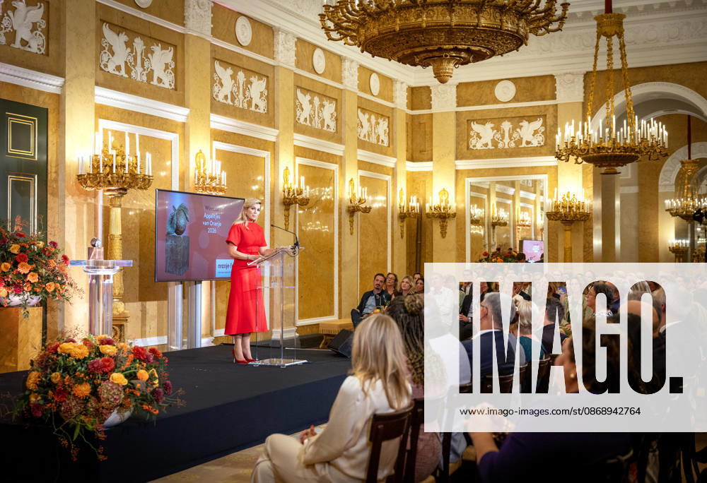 Palace Queen Maxima presented the 2026 Appeltjes van Oranje awards at palace Noordeinde in The Hague. Winners are Stek Den Haag, Mega D youth foundation and Stchting Doors Wide Open. Â