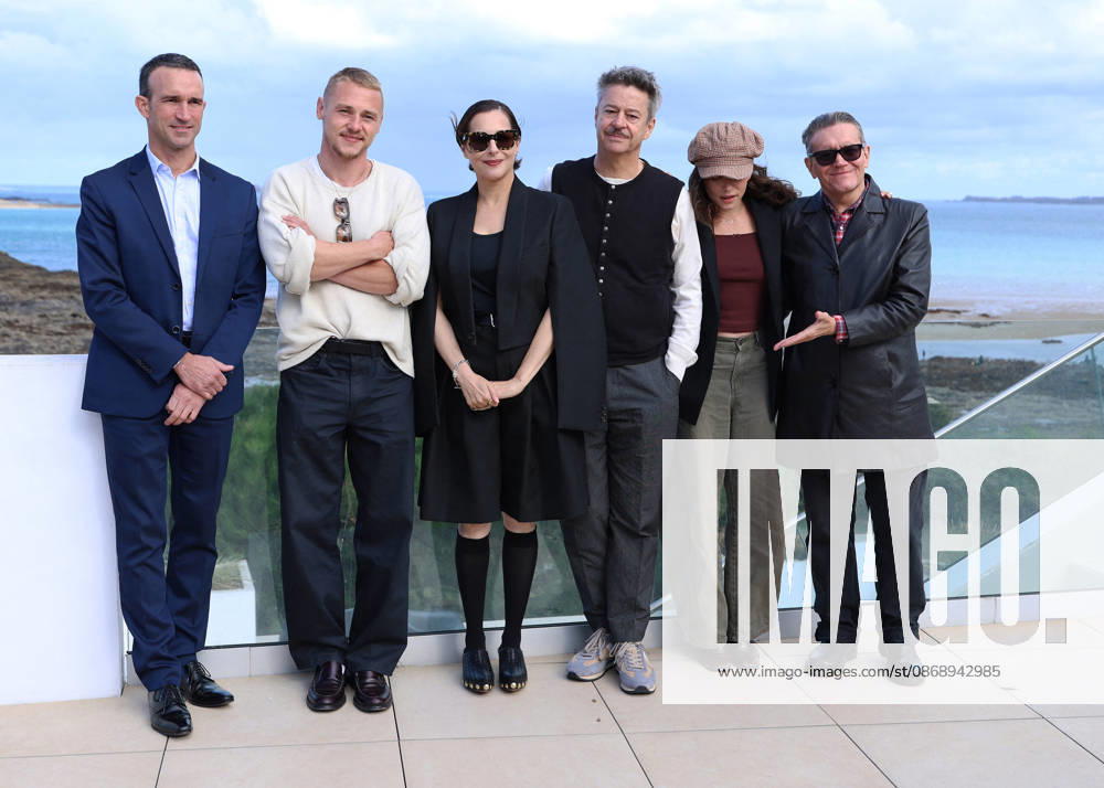 The jury—Ben Hardy, Zoe Adjani, Stephen Wooley, Amira Casar, and Thibault de Montalembert—at the Emeria Hotel during the 37th Dinard British and Irish Film Festival, France, on October 8, 2026. Denis Guignebourg Bestimage 37th Dinard British Irish Film Festival on October 8, 2026, in Dinard, France. Dinard, France