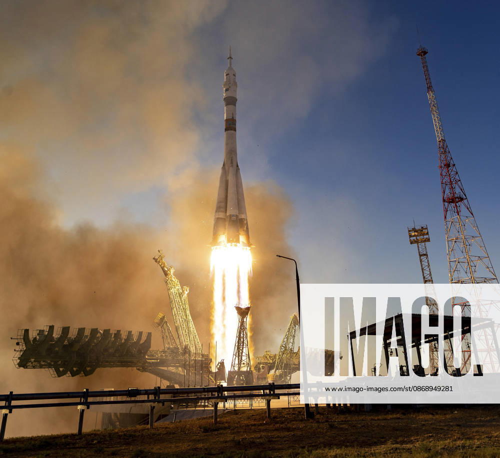 Baikonur, Kazakhstan. 14 July, 2026. A Soyuz rocket lifts off from the Baikonur Cosmodrome carrying NASA astronaut Anil Menon and Roscosmos cosmonauts Pyotr Dubrov and Anna Kikina to the International Space Station, July 14, 2026 in Baikonur, Kazakhstan. The crew docked to the station the same day. Baikonur Kazakhstan - ZUMAp138 20261008_zaa_p138_076
