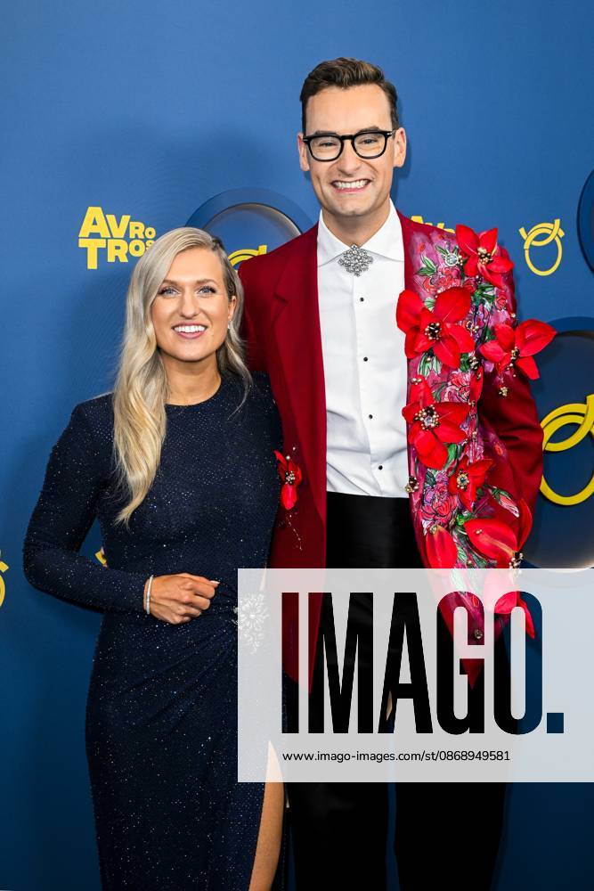 Amsterdam, The Netherlands, 2026-10-08 18:30:00 AMSTERDAM, 08-10-2026, Theater Carre. The 61st Golden Televizier-Ring Gala takes place. De Bondgenoten, Kassa, and Woeste Grond are in the running for the coveted Golden Televizier-Ring. During the festive evening, the winners in various other television categories will also be announced. PHOTO: NLBeeld Patrick van Emst. In the photo: Britt Dekker, Splinter Chabot. Credit: NL Beeld Patrick van Emst