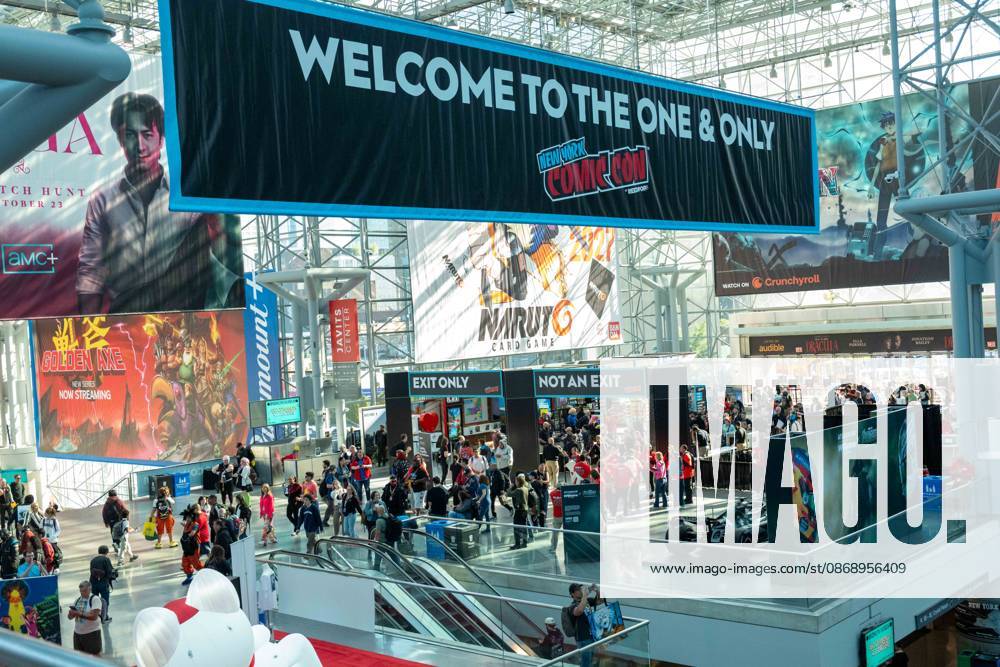 New York, NY- September 25: Atmosphere at New York City Comic Con Opening on October 8,2026 . Credit: Camara Porter . USA - ZUMAa123 20261008_zaa_a123_012