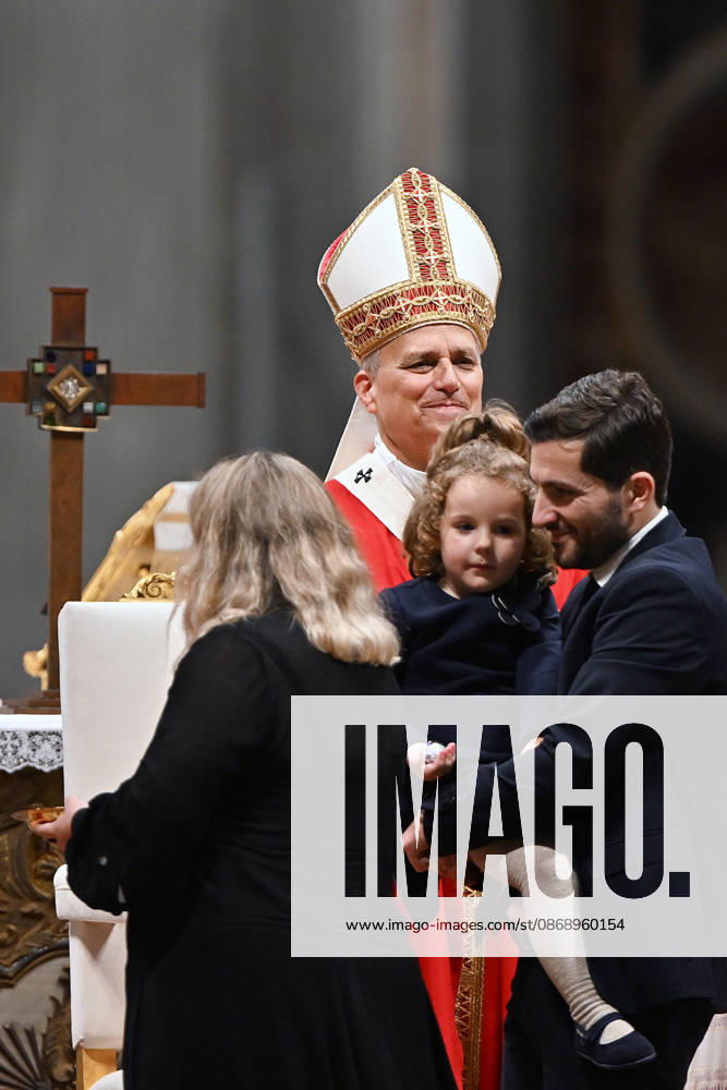 IPA89439172 - Italy, Rome, Vatican, October 8, 2026: Pope Leo XIV celebrates Holy Mass for the start of the academic year at the Pontifical Universities in St. Peter s Basilica in the Vatican. Photo by ALESSIA GIULIANI Catholic Press Photo