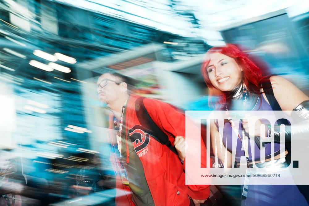 Attendees in cosplay at the 2026 New York Comic Con at the Javits Center on October 8, 2026 in New York. New York USA - ZUMAb148 20261008_zap_b148_038