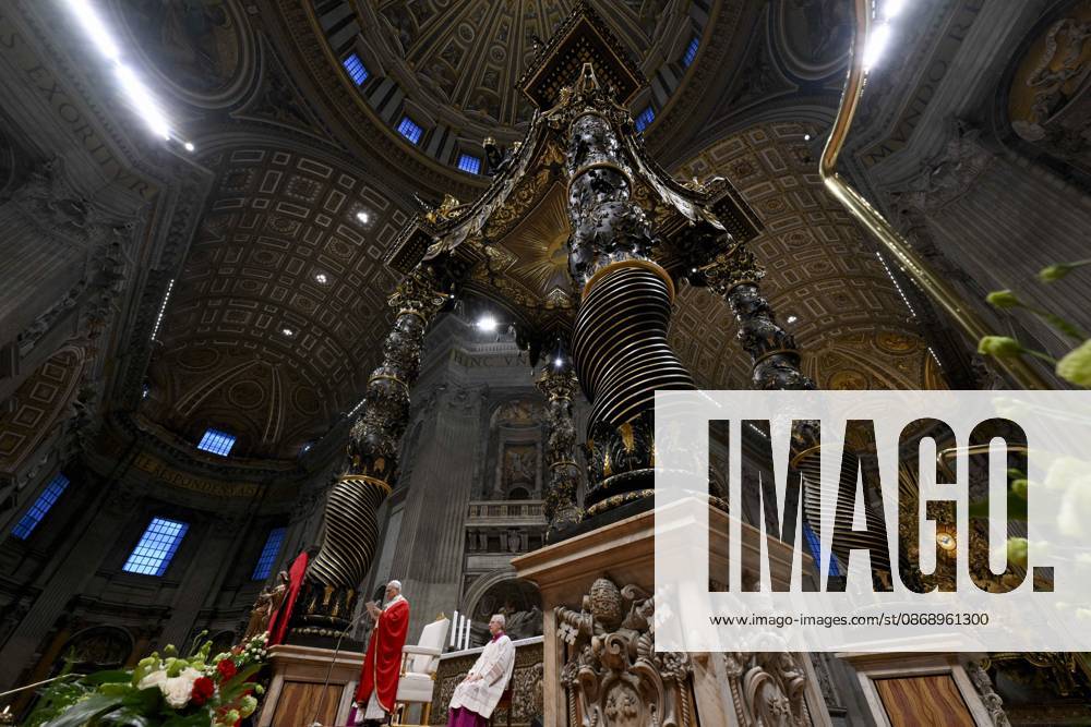 IPA89439401 - Italy, Rome, Vatican, October 8, 2026: Pope Leo XIV presides over Holy Mass for the inauguration of the academic year at the pontifical universities in St. Peter s Basilica in the Vatican. Photo by VATICAN MEDIA Catholic Press Photo