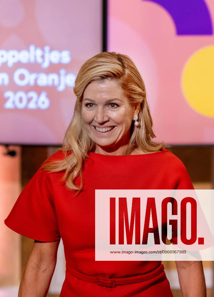 Presentation of the Appeltjes van Oranje awards. The Hague, The Netherlands. 8 Oct 2026 Queen Maxima at the presentation of the Appeltjes van Oranje awards at Noordeinde Palace in The Hague. The Hague The Netherlands