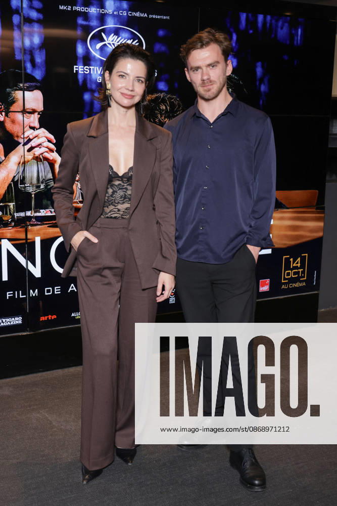 Exclusive - Minotaure Premiere - Paris Exclusive - Iris Lebedeva and Yuriy Zavalnyouk attend the photocall for the premiere of The Minotaure held at the UGC Les Halles Cinema in Paris, France on October 8, 2026. Photo by David Boyer ABACAPRESS.COM Paris France