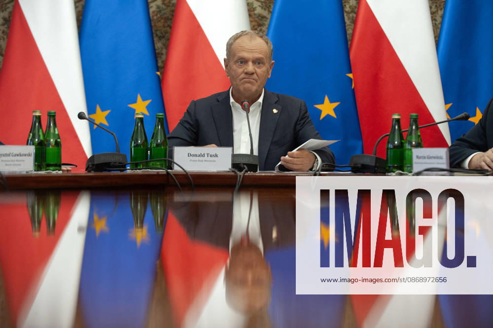 WARSZAWA COUNCIL OF MINISTERS MEETING PRIME MINISTER DONALD TUSK FOT GRZEGORZ KRZYZEWSKI FOTONEWS NEWSPIX.PL --- Newspix.pl 20261008FNGK020