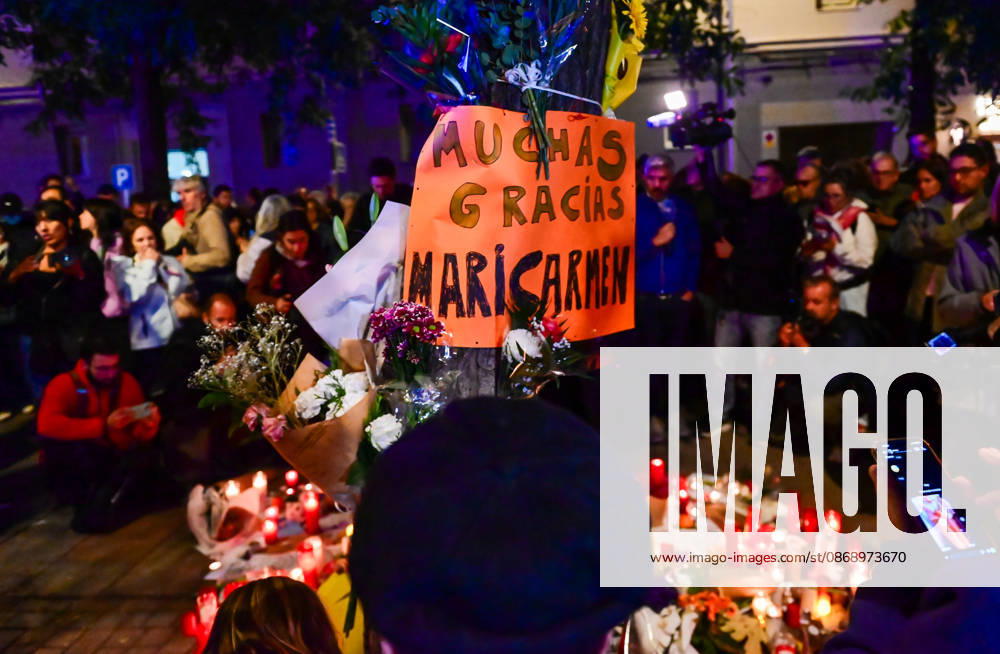 March in memory of Maricarmen, who died after being evicted from her home and became a symbol of the struggle for housing rights and against real-estate speculation. Madrid SPAIN - ZUMAz108 20261008_znp_z108_027