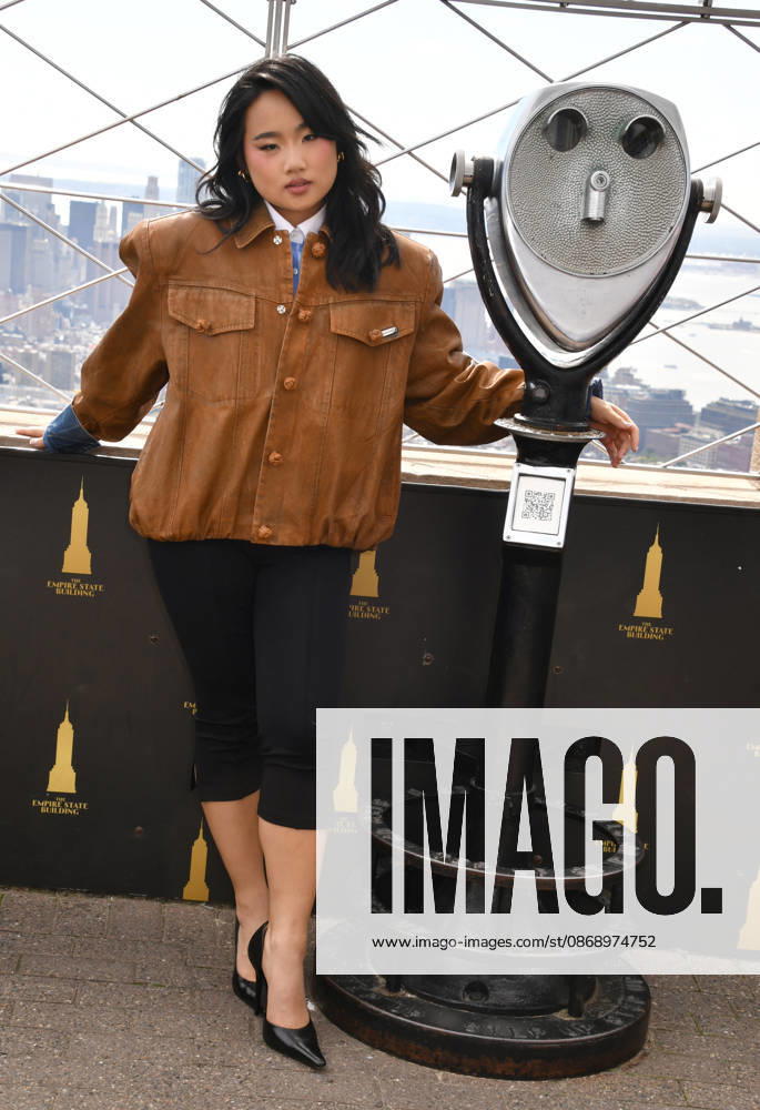 NEW YORK, NY- OCTOBER 8: Helen J. Shen at the Empire State Building to Celebrate the Premiere of CBS New Series, Eternally Yours on October 8, 2026 in New York City. Credit: AdMedia New York City USA - ZUMAa123 20261008_zaa_a123_113