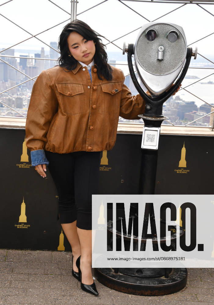 NEW YORK, NY- OCTOBER 8: Helen J. Shen at the Empire State Building to Celebrate the Premiere of CBS New Series, Eternally Yours on October 8, 2026 in New York City. Credit: AdMedia New York City USA - ZUMAa123 20261008_zaa_a123_122