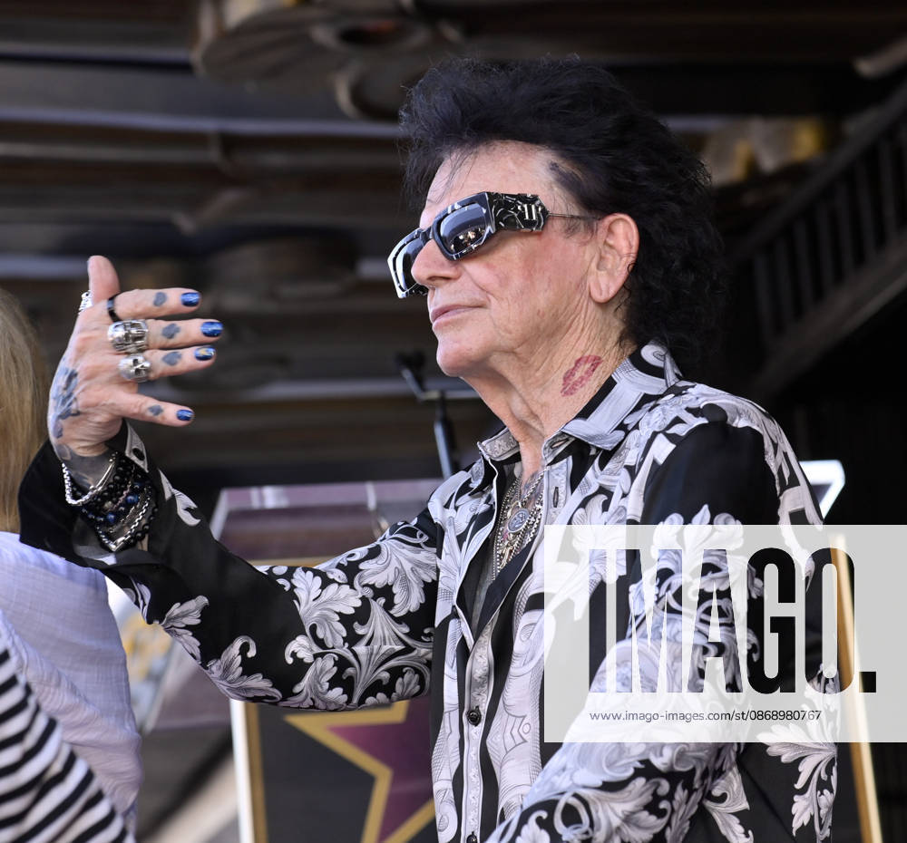 Russell Hitchcock of the rock duo Air Supply gestures during an unveiling ceremony honoring them with the 2,859th star on the Hollywood Walk of Fame in Los Angeles on Thursday October 8, 2026. LAP2026100822 JIMxRUYMEN