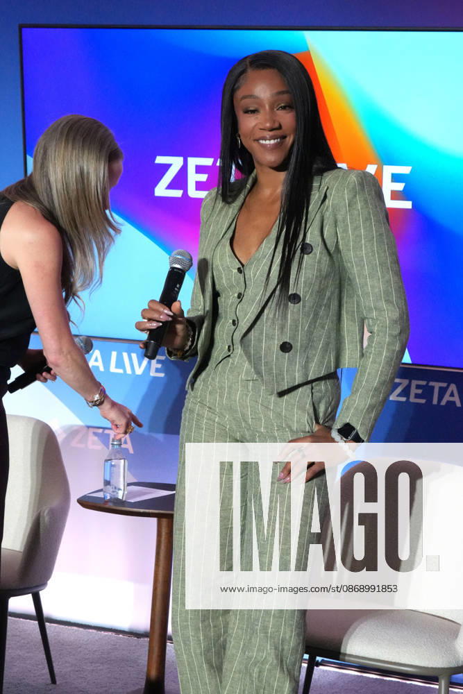 TIFFANY HADDISH attends the ZETA Live Conference 2026,.David Geffen Hall, Lincoln Center, NYC.October 8, 2026 . ZETA Live Conference 2026,.David Geffen Hall, Lincoln Center, NYC.October 8, 2026 . New York USA - ZUMAms4_ 20261008_faf_ms4_009
