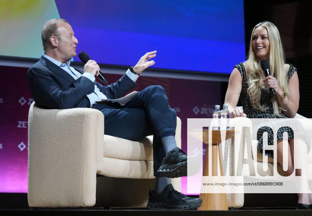 DAVID STEINBERG and LINDSEY VONN attend the ZETA Live Conference 2026,.David Geffen Hall, Lincoln Center, NYC.October 8, 2026 . LINDSEY VONN attends the ZETA Live Conference 2026,.David Geffen Hall, Lincoln Center, NYC.October 8, 2026 . ZETA Live Conference 2026,.David Geffen Hall, Lincoln Center, NYC.October 8, 2026 . New York USA - ZUMAms4_ 20261008_faf_ms4_011