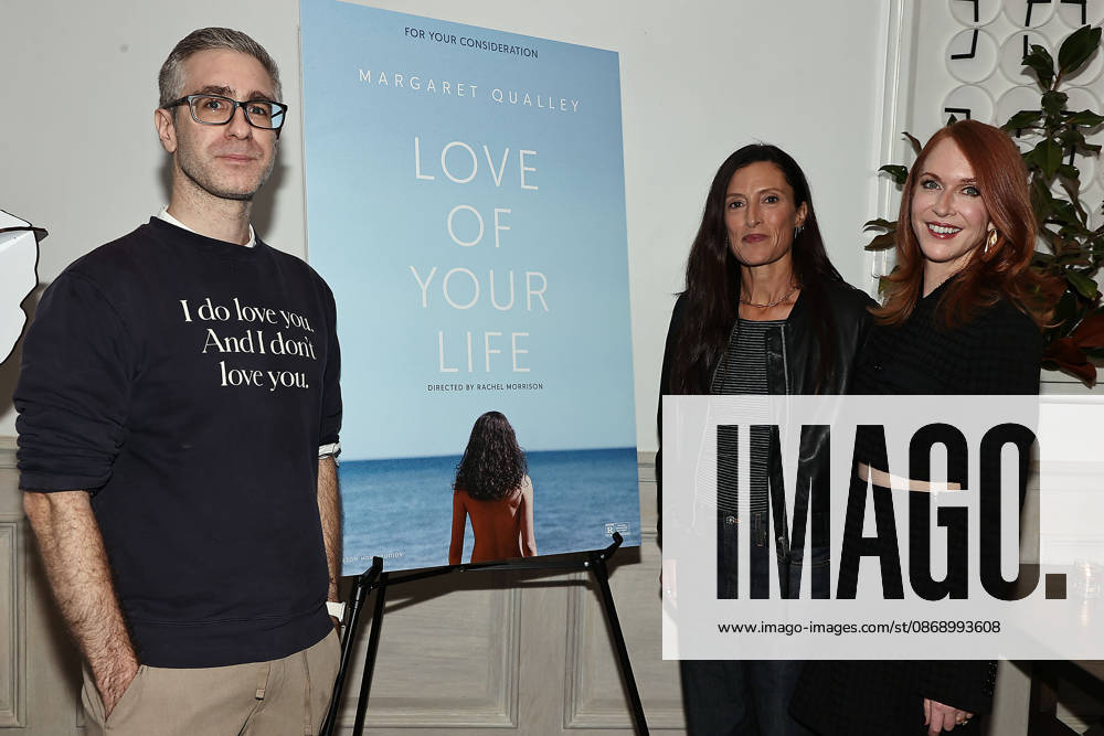 Special screening of Love Your Life at the Crosby Featuring: David Ehrlich, Rachel Morrison and Jessie Henderson Where: New York, New York, United States When: 08 Oct 2026 Credit: Dave Allocca Starpix INSTARimages . NOT FOR USE BY NEWSPAPERS BASED IN THE UK.