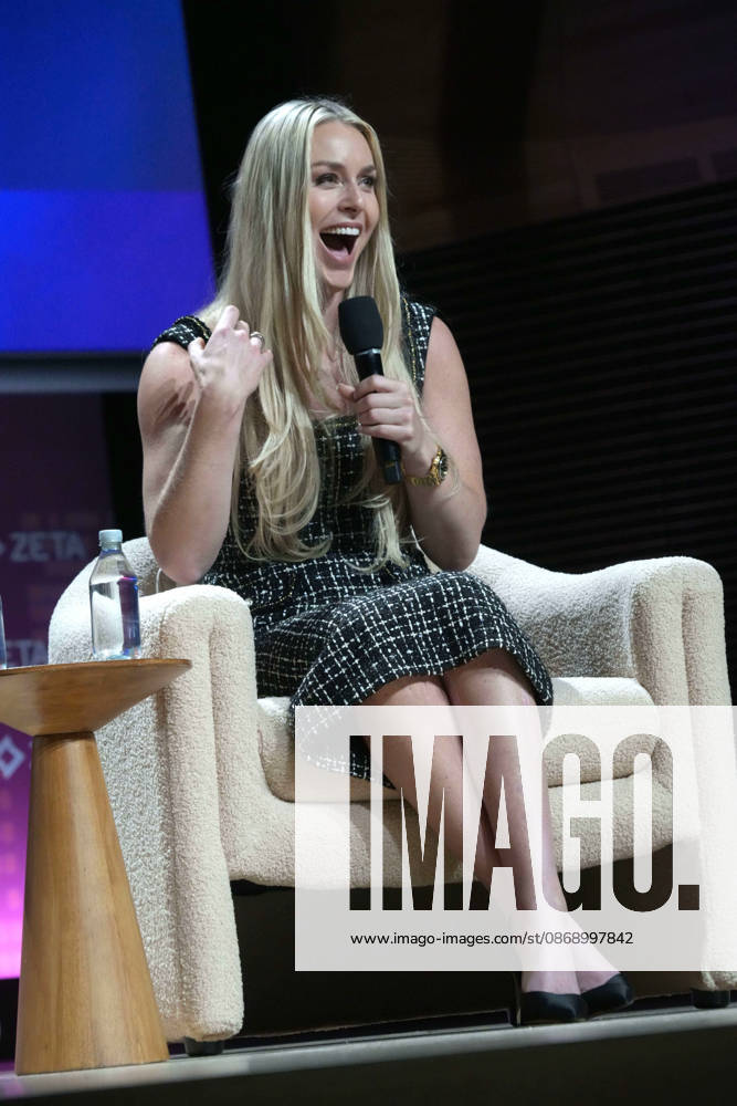 LINDSEY VONN attends the ZETA Live Conference 2026 at David Geffen Hall in New York s Lincoln Center. New York USA - ZUMAms4_ 20261008_faf_ms4_006