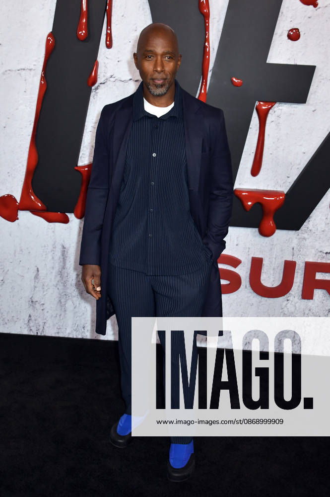 NEW YORK, NY - OCTOBER 8: Ntare Guma Mbaho Mwine at Dexter 20th Anniversary Celebration & Dexter: Resurrection Season 2 premiere at Chelsea Industrial on October 8, 2026 in New York City.