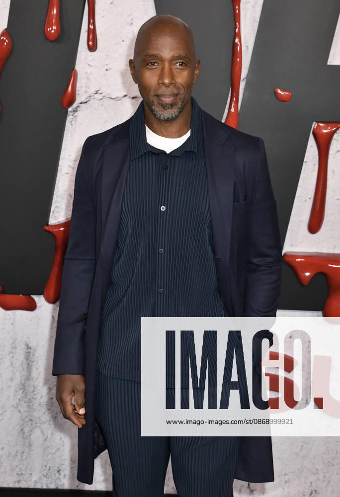 NEW YORK, NY - OCTOBER 8: Ntare Guma Mbaho Mwine at Dexter 20th Anniversary Celebration & Dexter: Resurrection Season 2 premiere at Chelsea Industrial on October 8, 2026 in New York City.