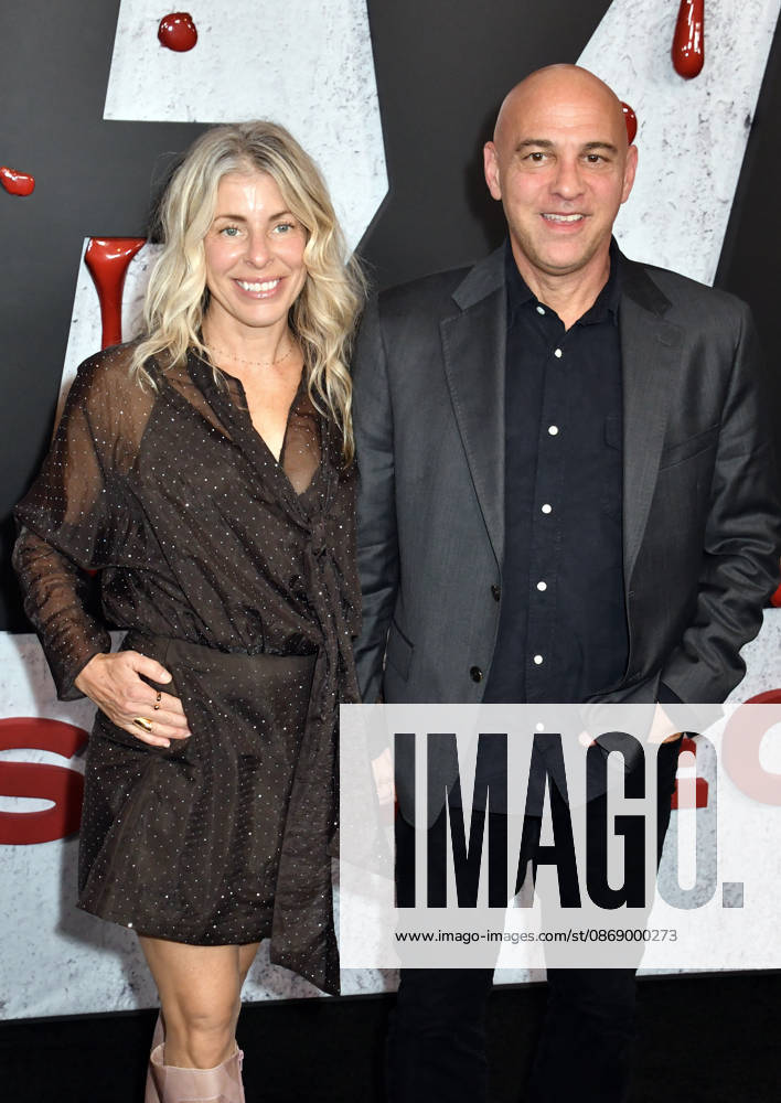NEW YORK, NY - OCTOBER 8: Lisa Goldsmith and Marcos Siega at Dexter 20th Anniversary Celebration & Dexter: Resurrection Season 2 premiere at Chelsea Industrial on October 8, 2026 in New York City.