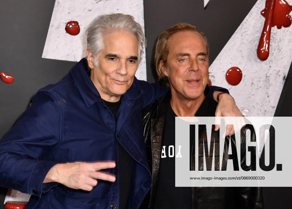 NEW YORK, NY - OCTOBER 8: Yul Vazquez and Titus Welliver at Dexter 20th Anniversary Celebration & Dexter: Resurrection Season 2 premiere at Chelsea Industrial on October 8, 2026 in New York City.