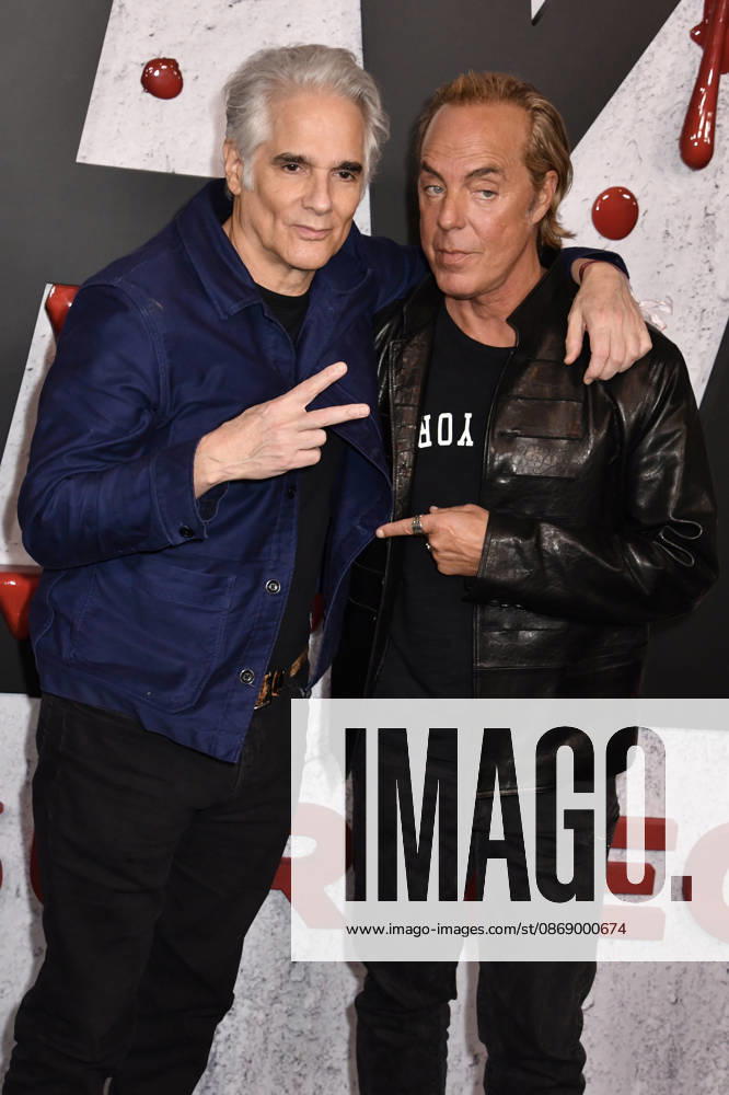 NEW YORK, NY - OCTOBER 8: Yul Vazquez and Titus Welliver at Dexter 20th Anniversary Celebration & Dexter: Resurrection Season 2 premiere at Chelsea Industrial on October 8, 2026 in New York City.