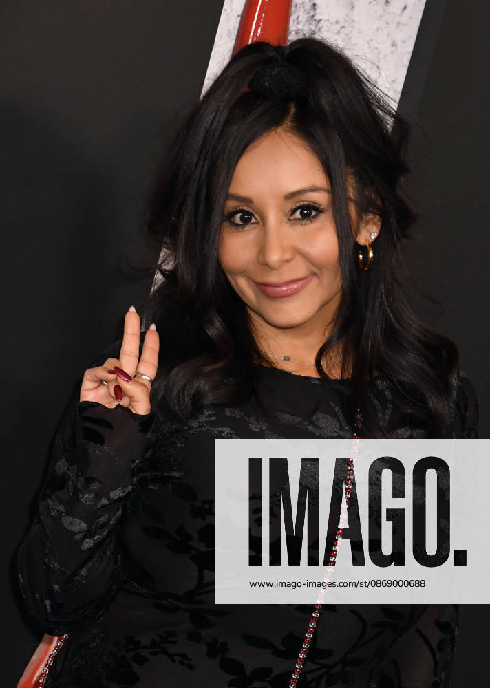 NEW YORK, NY - OCTOBER 8: Nicole ˜Snooki Polizzi at Dexter 20th Anniversary Celebration & Dexter: Resurrection Season 2 premiere at Chelsea Industrial on October 8, 2026 in New York City.