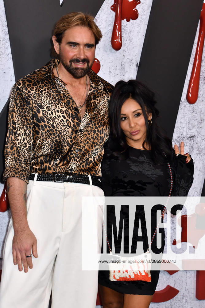 NEW YORK, NY - OCTOBER 8: Joey Camasta and Nicole ˜Snooki Polizzi at Dexter 20th Anniversary Celebration & Dexter: Resurrection Season 2 premiere at Chelsea Industrial on October 8, 2026 in New York City.