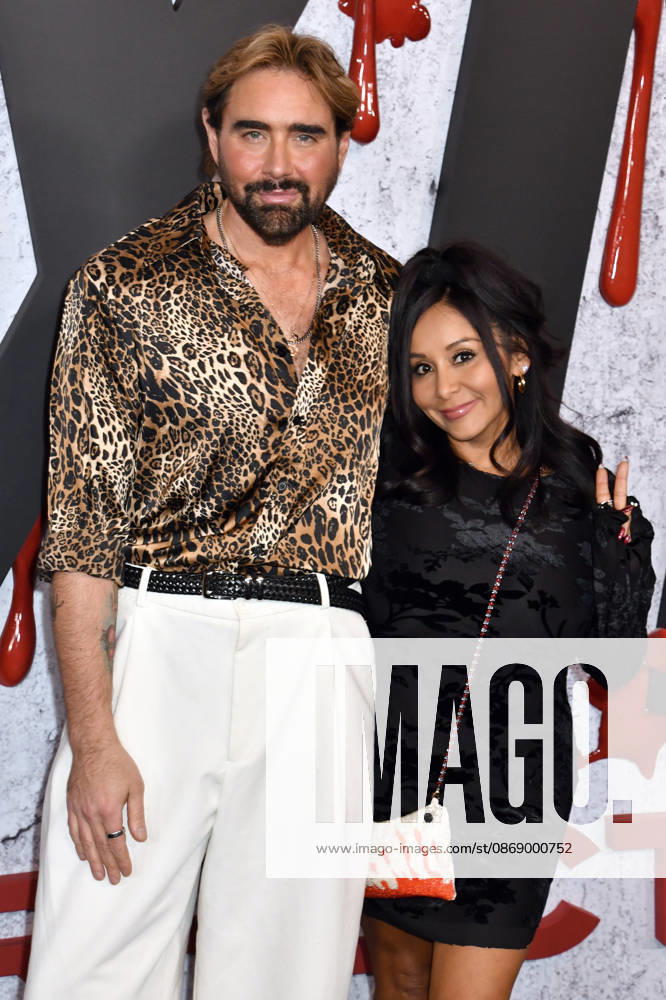 NEW YORK, NY - OCTOBER 8: Joey Camasta and Nicole ˜Snooki Polizzi at Dexter 20th Anniversary Celebration & Dexter: Resurrection Season 2 premiere at Chelsea Industrial on October 8, 2026 in New York City.
