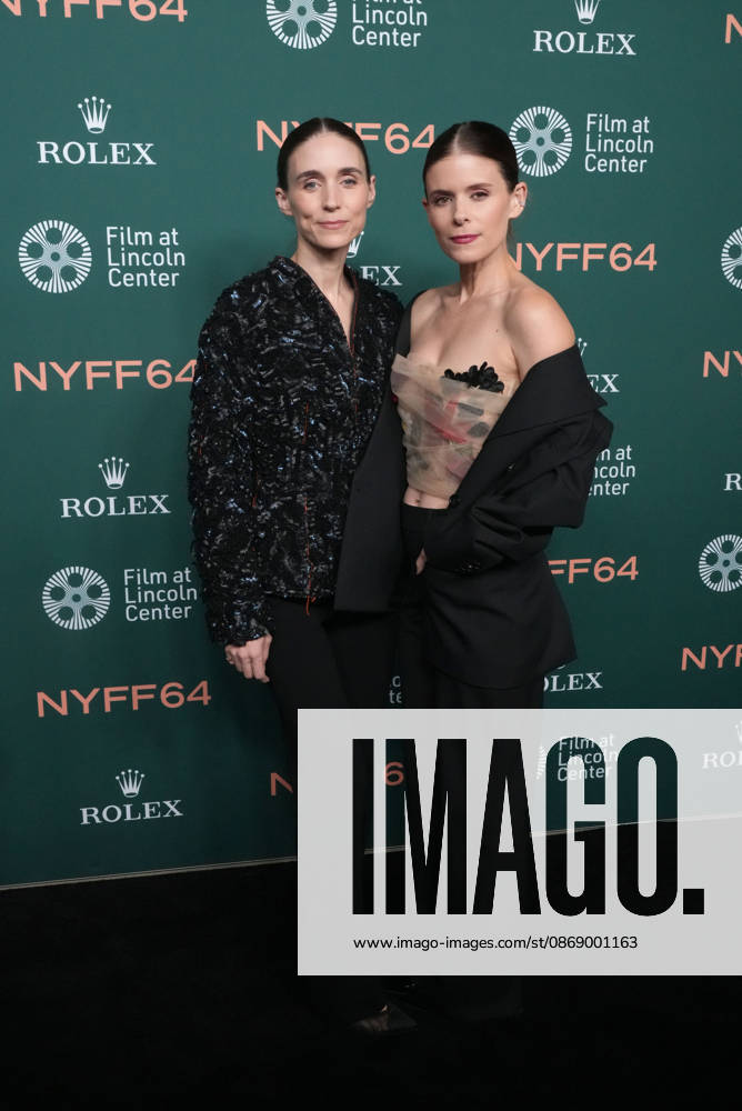 ROONEY MARA and KATE MARA attend the ‘Bucking Fastards screening at the 64th New York Film Festival.Alice Tully Hall, Lincoln Center, NYC.October 8, 2026 . Bucking Fastards at the 64th New York Film Festival.Alice Tully Hall, Lincoln Center, NYC.October 8, 2026 . New York USA - ZUMAms4_ 20261008_faf_ms4_039