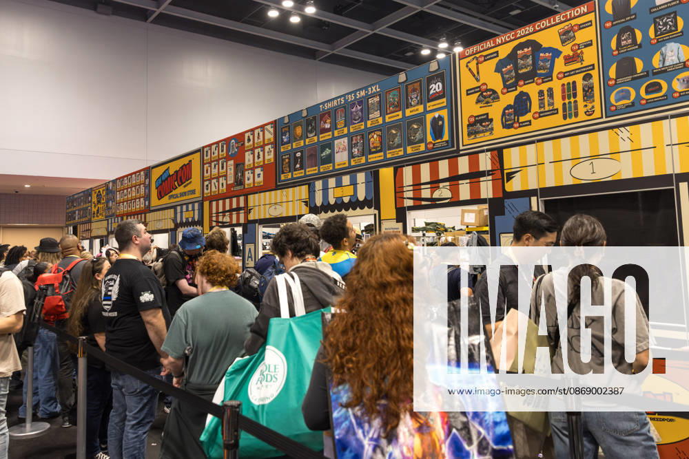 New York Comic Con 2026, People in costumes and makeup pose during New York Comic Con 2026 at the Javits Center in New York City, United States, on Thursday, October 8, 2026. NEW YORK NEW YORK UNITED OF AMERICA