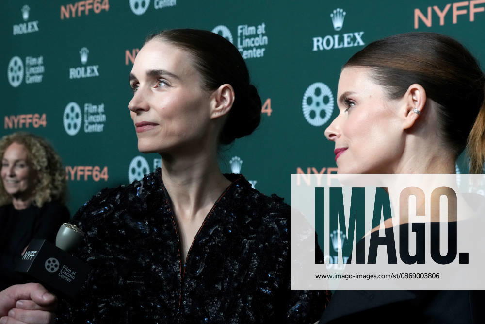ROONEY MARA and KATE MARA attend the ‘Bucking Fastards screening at the 64th New York Film Festival.Alice Tully Hall, Lincoln Center, NYC.October 8, 2026 . Bucking Fastards at the 64th New York Film Festival.Alice Tully Hall, Lincoln Center, NYC.October 8, 2026 . New York USA - ZUMAms4_ 20261008_faf_ms4_046