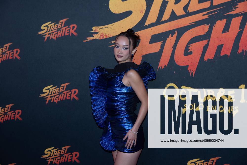 TO-45411 & x2013; Mexico City. October 8, 2026. Callina Liang during the "Street Fighter" movie fan event at Plaza Universidad in Mexico City. Clasos.com.mx - ZUMAcs4_ 20261008_faa_cs4_186