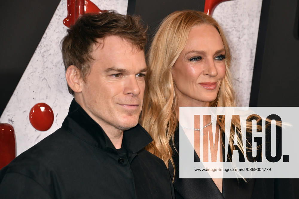 Dexter 20th Anniversary Celebration & Dexter: Resurrection Season 2 Premiere NEW YORK, NY - OCTOBER 8: Michael C. Hall and Uma Thurman at Dexter 20th Anniversary Celebration & Dexter: Resurrection Season 2 premiere at Chelsea Industrial on October 8, 2026 in New York City. Credit: John Fycke AdMedia New York City New York USA