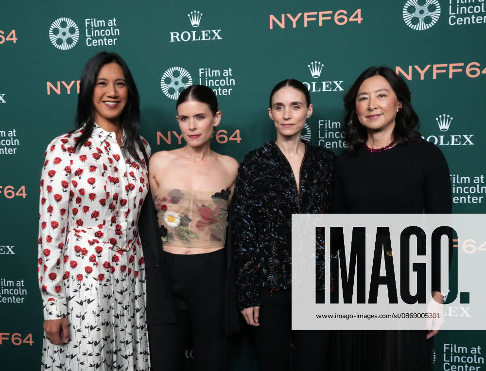 CLARA WU TSAI, KATE MARA, ROONEY MARA and AGNES CHU attend the ‘Bucking Fastards screening at the 64th New York Film Festival.Alice Tully Hall, Lincoln Center, NYC.October 8, 2026 . Bucking Fastards at the 64th New York Film Festival.Alice Tully Hall, Lincoln Center, NYC.October 8, 2026 . New York USA - ZUMAms4_ 20261008_faf_ms4_051