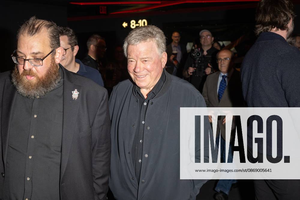 William Shatner attends. The Sixty Year Mission: How Star Trek Changed Television And The World New York premiere at Regal Times Square on October 08, 2026 in New York City. New York United States - ZUMAs197 20261008_aaa_s197_315