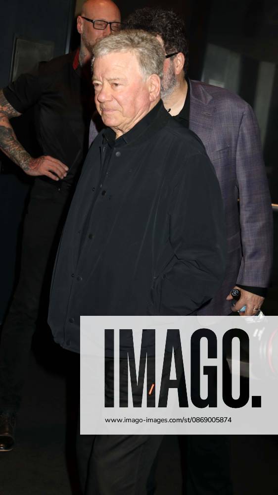 Actor WILLIAM SHATNER seen during the red carpet arrivals for the New York All Media Premiere Screening of The Sixty-Year Mission - How Star Trek Changed Television and the World held at Regal Times Square Theaters. New York USA - ZUMAk03_ 20261008_zaf_k03_025