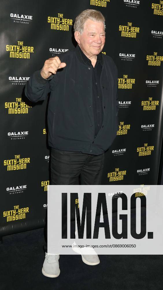 Actor WILLIAM SHATNER seen during the red carpet arrivals for the New York All Media Premiere Screening of The Sixty-Year Mission - How Star Trek Changed Television and the World held at Regal Times Square Theaters. New York USA - ZUMAk03_ 20261008_zaf_k03_031